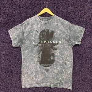 Sleep Token Mineral Wash T-Shirt Size Large